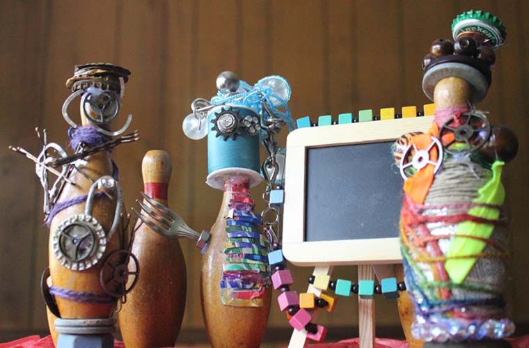 Aliza's Circle of Robot Dolls