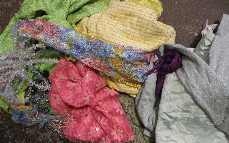 Tanisa with sock puppet