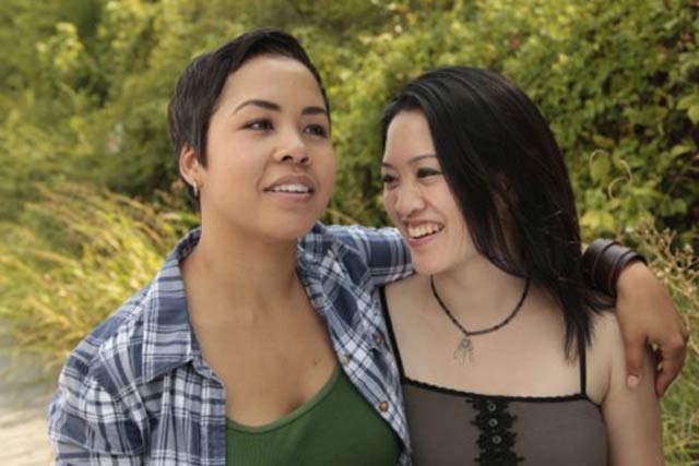 Vespa and Hart in the country