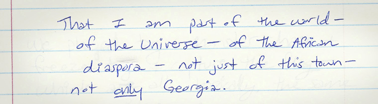 Aliza's journal entry #9 of 16