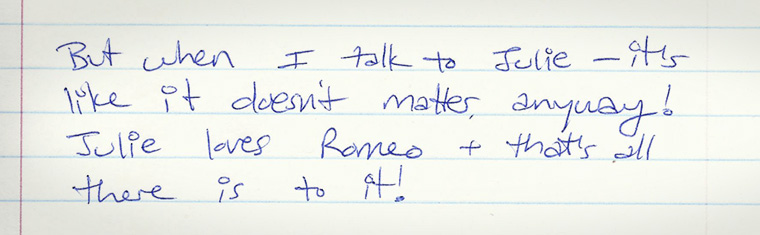 Aliza's journal entry #14 of 16